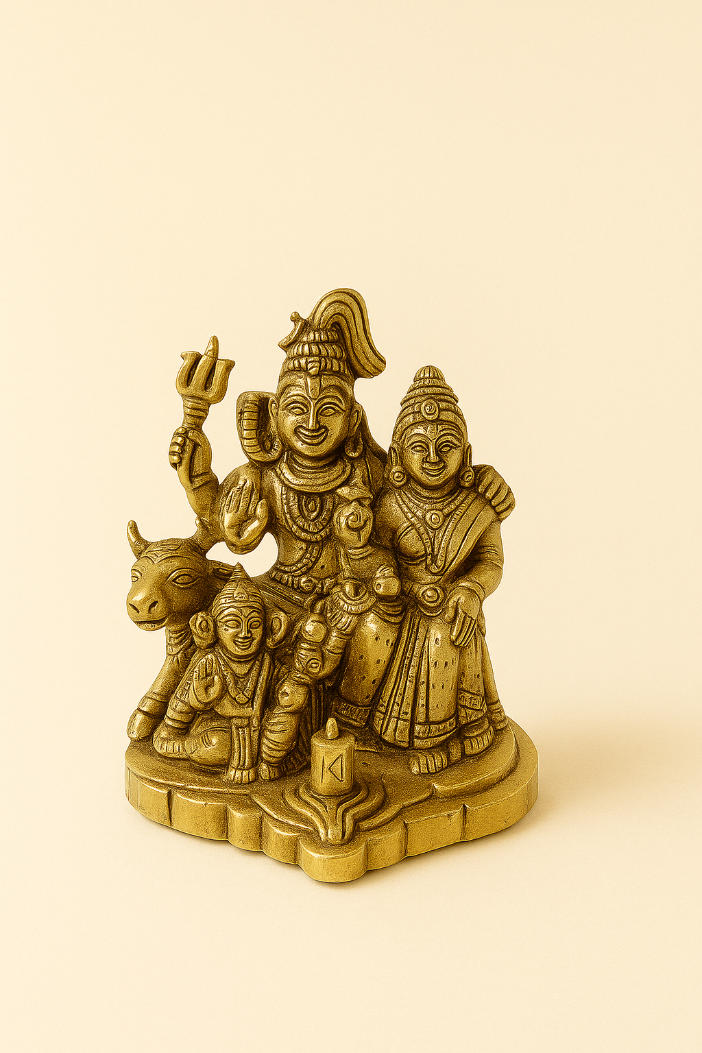 Brass Shiva Idol